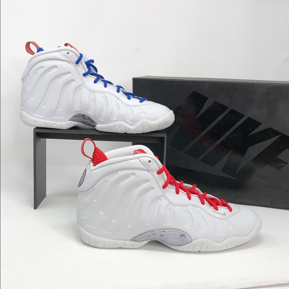 Nike Youth Little Posite One (GS) USA Moon DJ4024-001 Sneakers - Size 4Y